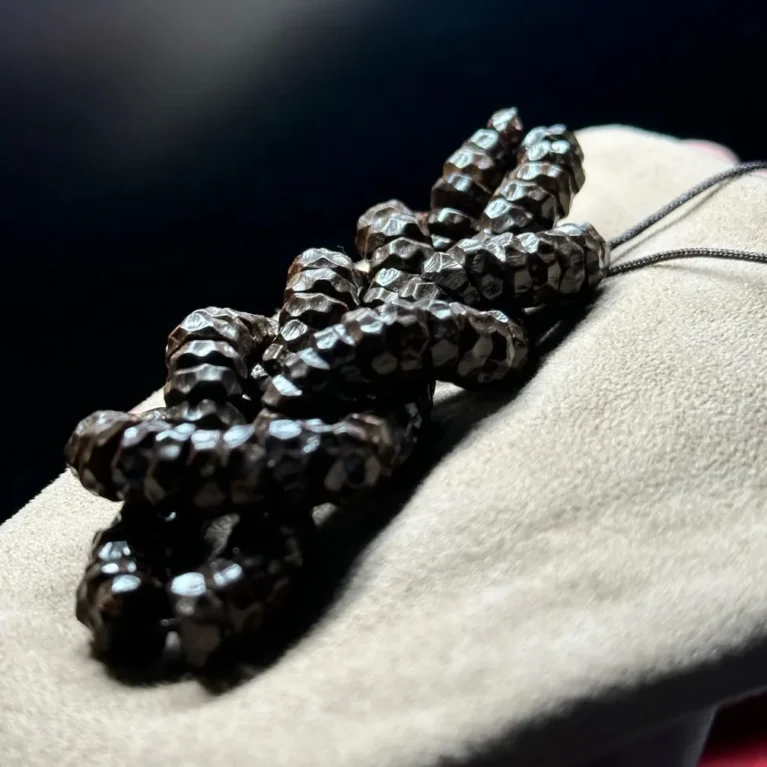 Original Indonesian Coconut Bodhi 108 Beads – Tibetan Style, 7mm